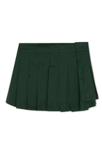 Load image into Gallery viewer, Pleaded Skater Skirt (Emerald)