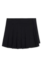 Load image into Gallery viewer, Pleaded Skater Skirt (Noir)