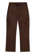 Load image into Gallery viewer, Flare Cargo Pants (Espresso)