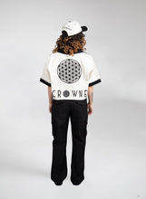 Load image into Gallery viewer, Signature Cropped Bowling Shirt (Noir)