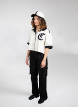 Load image into Gallery viewer, Signature Cropped Bowling Shirt (Noir)