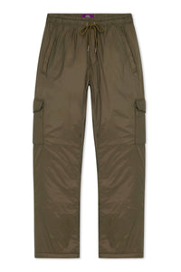 Parachute Puff Pants (Olive)