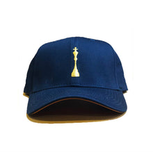 Load image into Gallery viewer, CHESS KING BASEBALL CAP (DARK NAVY)