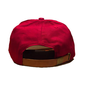 CHESS KING BASEBALL CAP (BURGUNDY)