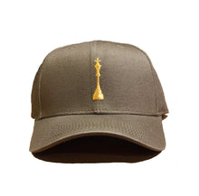 Load image into Gallery viewer, CHESS KING BASEBALL CAP (OLIVE)