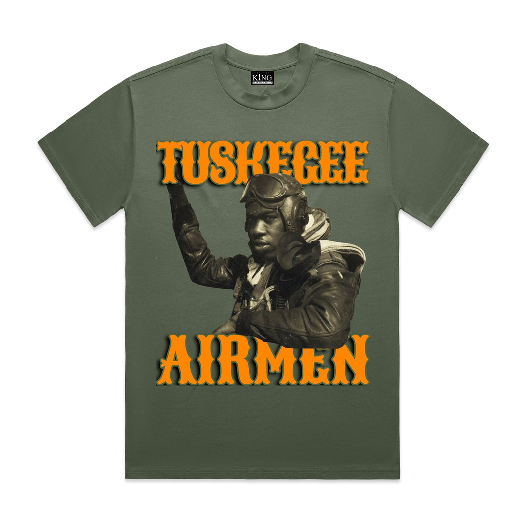 TUSKEGEE AIRMEN TEE (GREEN)